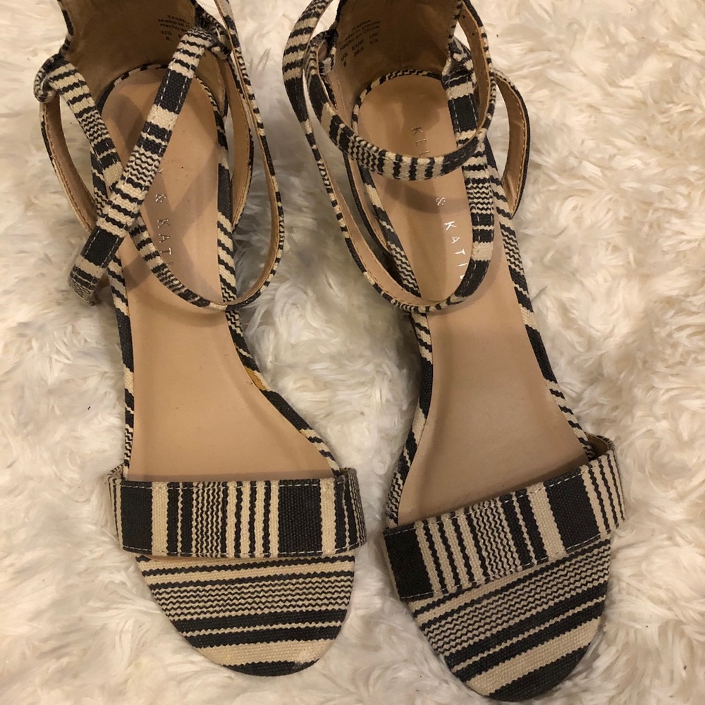 Sandalias de rayas